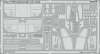 Eduard 32461 F-100F F-100F undercarriage for Trumpeter 1/32